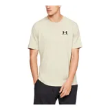 Camiseta de manga corta en color verde lima, con logotipo de Under Armour en el pecho izquierdo.