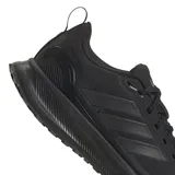 Championes Adidas Runfalcon 5 TR, color negro, ideales para correr en terrenos mixtos.