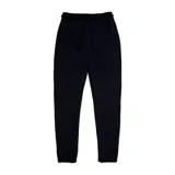 Pantalón de jogging negro con estampado Syna en la parte trasera.