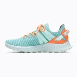 Championes deportivos Merrell Embark Lace, color celeste con detalles en naranja y suela Vibram EcoStep.