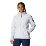 Campera softshell Columbia Kruser Ridge III para mujer, color gris claro. Liviana y resistente al viento, con tecnología Omni-Shield™ que repele la humedad y las manchas.