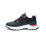 Championes Caterpillar Colorado color negro con detalles en rosa. Capellada de cuero y nylon, forro de malla de nylon suave y transpirable, plantilla de espuma acolchada, entresuela de EVA duradera y liviana, suela de goma duradera y con gran tracción.