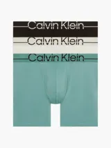 Pack de tres bóxer brief Calvin Klein con cintura elástica con logo distintivo.