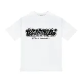 Camiseta Trapstar Graffiti en blanco