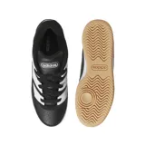 Championes Adidas Break Start 2000, negros con detalles blancos y suela color caramelo. Inspirados en el estilo de los años 90 y 2000, con empeine de piel sintética y suela de goma.