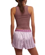 Musculosa negra de tejido de punto con escote redondo.