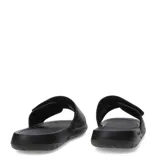 Sandalias Puma Royalcat Comfort 2 negras con logo en gris.