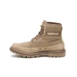 Bota Caterpillar Colorado 2.0 Canvas color tostado, con capellada de gamuza y canvas, forro interno de tela con tecnología CLEANSPORT NXT para control de olores, plantilla de espuma EVA suave y suela de goma duradera.