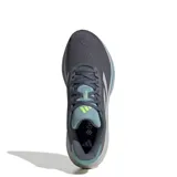 Championes Adidas Response Super M, color gris topo con detalles en verde mente y blanco.