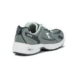 Championes Diadora Anyma para mujer, color gris con detalles en gris oscuro y blanco.