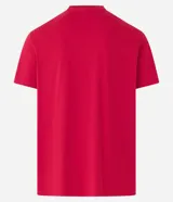 Remera de hombre color verde grisáceo, de manga corta y cuello redondo, confeccionada en algodón peruano.