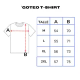 Remera de manga corta color nude con efecto tie-dye o goteo en tonos grises y blancos. Presenta un estampado gráfico frontal con tipografía estilo metal/rock, el texto "RETROGRADES", y el número "06" en verde menta.