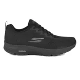 Championes deportivos Skechers GO RUN Consistent - Transition, color negro. Capellada de malla técnica con detalles sintéticos termofusibles, cordones, plantilla Skechers Air-Cooled Goga Mat y entresuela acolchada ULTRA LIGHT.