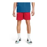 Short deportivo Under Armour UA Zone 7, color negro con logo blanco estampado en la pierna izquierda.