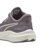 Championes Puma Skyrocket Lite 2 para running, color negro con detalles en blanco.