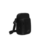Bolso cruzado Nike Elemental Premium unisex, color negro con logo estampado en el frente y correa ajustable.