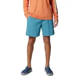 Short de baño negro Columbia Backcast III con tecnología Omni-Shade™ UPF 50, de secado rápido, con cintura elástica ajustable con cordón, bolsillos laterales de malla, bolsillo trasero con cremallera y forro interior de malla.
