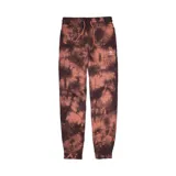 Pantalón de jogging Converse unisex con diseño tie-dye en tonos marrones y cordón ajustable en la cintura.