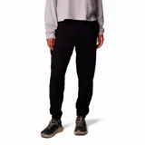 Pantalón de jogging azul marino con cintura elástica y cordón ajustable.