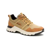 Zapatillas Caterpillar modelo Colorado SNKR LO CAN, color tostado con detalles en marrón.