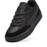 Championes Puma Park Lifestyle OG, color negro, de cuero sintético con detalles en gamuza y suela de goma.