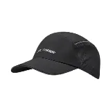 Gorro deportivo Olympikus negro con logo reflectivo.