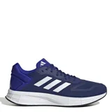 Zapatillas deportivas de perfil bajo en color azul marino con detalles en blanco, diseñadas para comodidad y rendimiento.