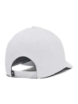 Gorro negro con visera curva y logo de Stephen Curry bordado en blanco en el frente.