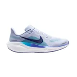 Championes de running Nike Air Zoom Pegasus 41, color negro con detalles en blanco.