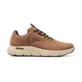 Championes Joma de uso diario y para caminar, color marrón, con capellada de piel sintética, plantilla Memory Foam con perforaciones VTS, entresuela de phylon y suela de caucho Durability antideslizante con tecnología Slip Resistant.