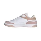 Zapatillas urbanas Shoots Lady, color blanco con detalles en rosa y logo de la marca en el lateral.