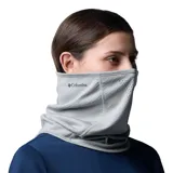 Cuello multifuncional Columbia Freezer Zero II, color gris con logo de la marca en negro.