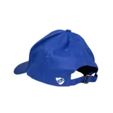 Gorra de béisbol azul marino con logo de Umbro bordado en rojo y la inscripción "Nacional" en azul.