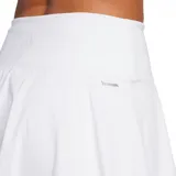Falda deportiva Adidas Club Tennis Climacool para mujer, color blanco, con calza interior incorporada y tecnología Climacool para mayor ventilación.