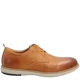 Zapato acordonado de cuero color caramelo, con plantilla hipoalergénica combinada con BLOOM® y suela de Eva con cortes que brindan mayor flexibilidad al caminar.