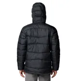 Campera puffer azul marino con capucha, tecnología Omni-Heat reflectante en el interior y Omni-Shield resistente al agua y las manchas.