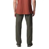 Pantalón de hombre color azul marino, de corte recto, con bolsillos laterales, bolsillos de seguridad con cierre y bolsillo para cuchillo. Confeccionado en tejido elástico con tecnología Omni-Shade UPF 50.