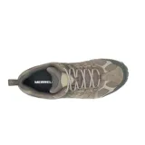 Championes de senderismo Merrell Accentor 3 impermeables, color marrón y gris, con capellada de gamuza y malla, puntera reforzada, entresuela de EVA y suela de goma.