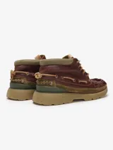 Zapatos de cuero color marrón con cordones, de la marca Satorisan, modelo Earth B.Premium.
