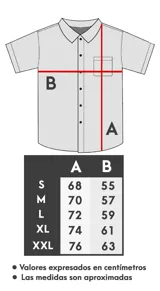 Camisa de manga corta con estampado de palmeras, confeccionada en tela de algodón ligera.