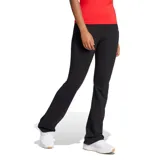 Calza negra Adidas Essentials Logo para mujer, con corte ajustado, cintura elástica y logo de la marca estampado en la pierna izquierda.