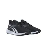 Championes Reebok Energen Run 3 Core negros con detalles en blanco.