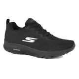 Championes deportivos Skechers GO RUN Consistent - Transition, color negro. Capellada de malla técnica con detalles sintéticos termofusibles, cordones, plantilla Skechers Air-Cooled Goga Mat y entresuela acolchada ULTRA LIGHT.