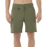 Bermuda Rip Curl Boardwalk Search Volley color verde con bolsillos laterales y traseros.