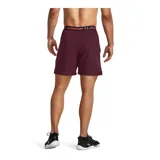 Short deportivo Under Armour Vanish Woven de hombre, color celeste con calza interior negra y logo estampado en la pierna izquierda.
