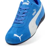 Championes Puma Speedcat OG, color azul con detalles en blanco.