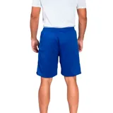 Short deportivo blanco de poliéster con cintura elástica y logo de Umbro en la pierna derecha.