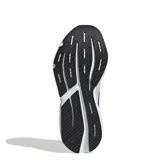 Championes Adidas Light Blaze, color blanco, lila y gris, con suela blanca y tecnología Lightmotion.