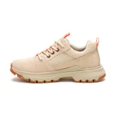 Championes urbanos Caterpillar Colorado Sneaker Lo, color beige con detalles en naranja. Capellada de cuero y nylon ripstop, forro de malla de nylon, plantilla acolchada, entresuela de EVA y suela de goma.