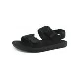 Sandalias Rider Fast Papete Ad negras con diseño deportivo y ajuste con velcro.